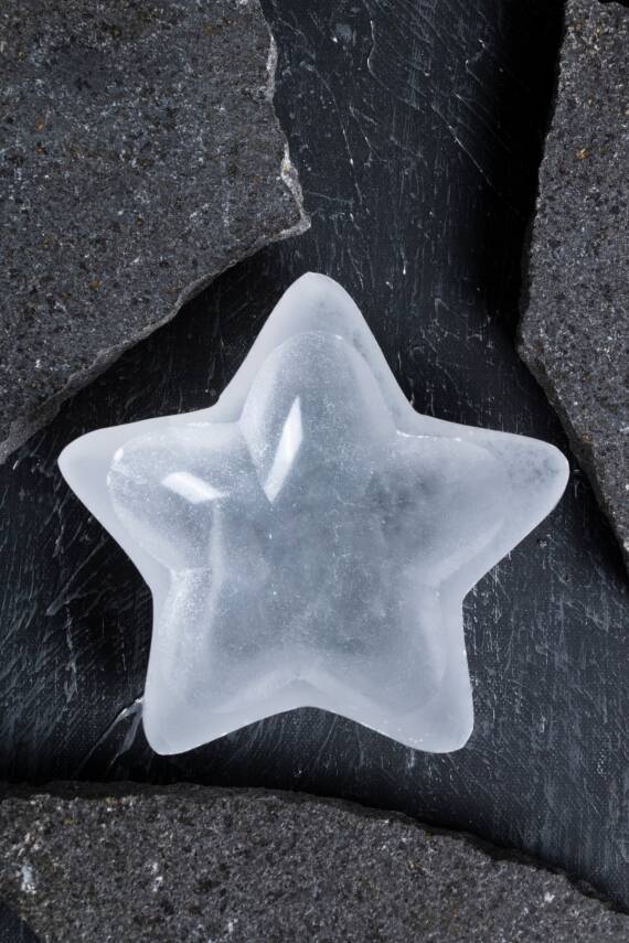 Sertifikalı Yıldız Selenit Tabak - 1