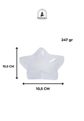 Sertifikalı Yıldız Selenit Tabak - 6