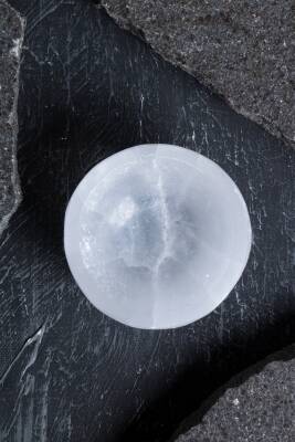 Sertifikalı Yuvarlak Selenit Tabak no.1 - 5