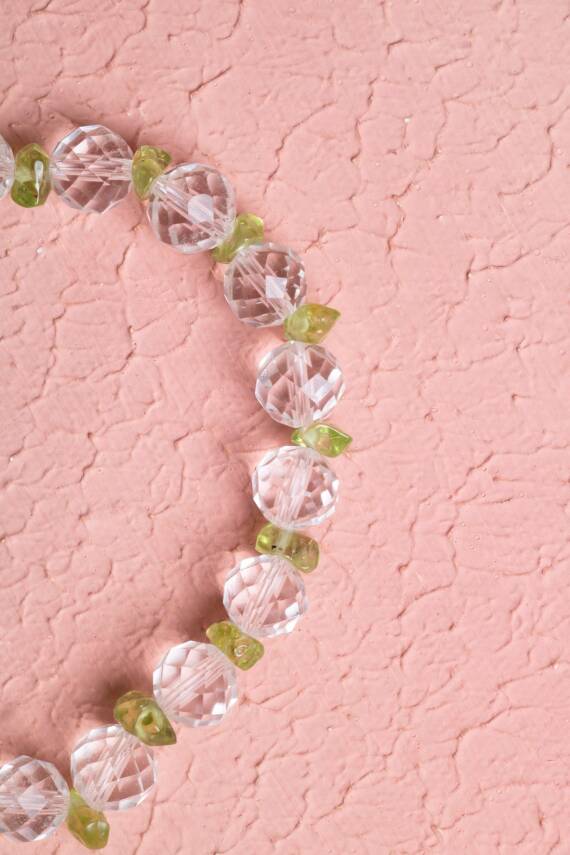 Sertifikalı Zebercet, Kristal Kuvars Doğal Taş Bileklik (SK:371) - 4