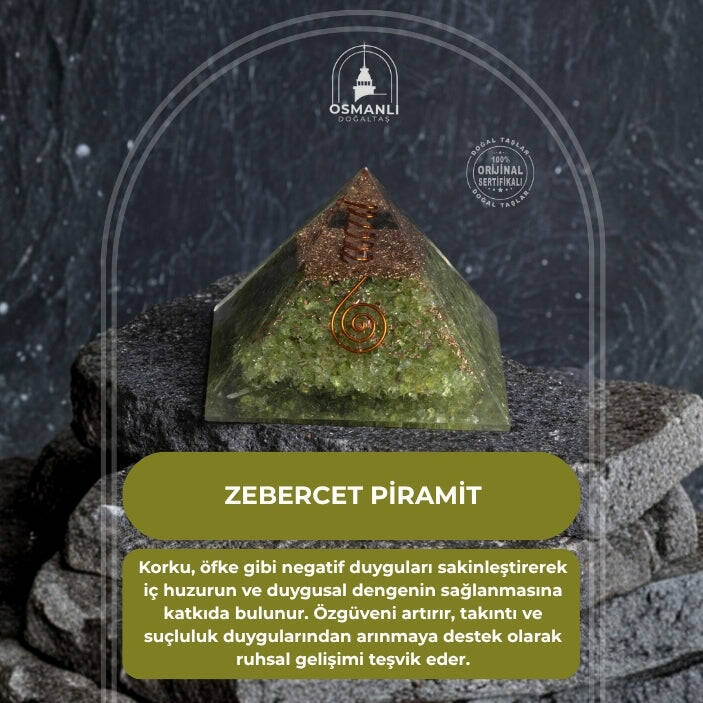 Sertifikalı Zebercet Piramit - 2