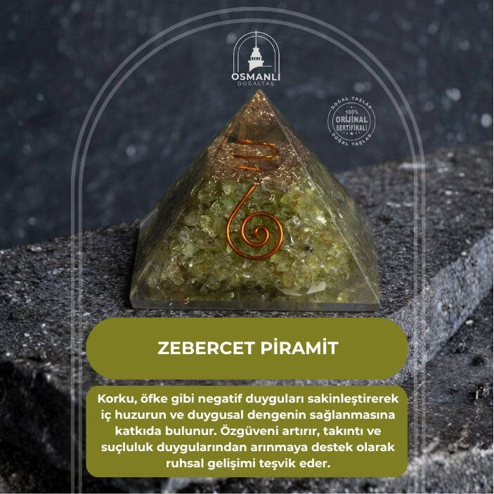 Sertifikalı Zebercet Piramit - 2