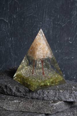 Sertifikalı Zebercet & Sitrin Ağaçlı Piramit - 3