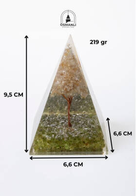 Sertifikalı Zebercet & Sitrin Ağaçlı Piramit - 6