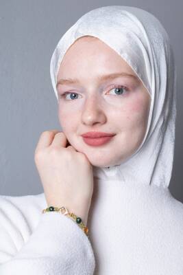 Sertifikalı Zebercet, Sitrin, Zümrüt Gümüş Aparatlı Doğal Taş Bileklik (SK:404) - 3