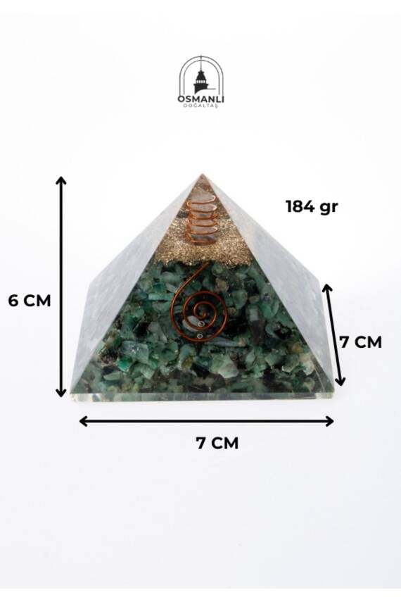 Sertifikalı Zümrüt Piramit - 3
