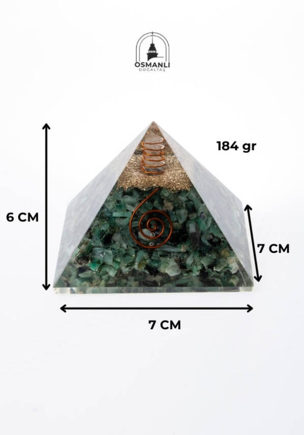 Sertifikalı Zümrüt Piramit - 6