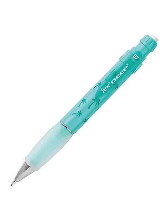 Serve Deep Doğa Desenli Ağaç Figürlü Yeşil 0.7 mm Versatil Uçlu Kalem - 1