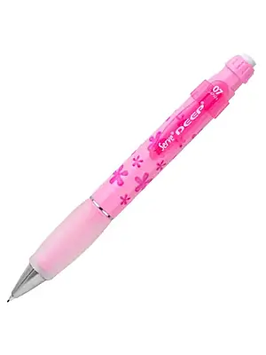 Serve Deep Doğa Desenli Çiçek Figürlü Pembe 0.7 mm Versatil Uçlu Kalem - 1