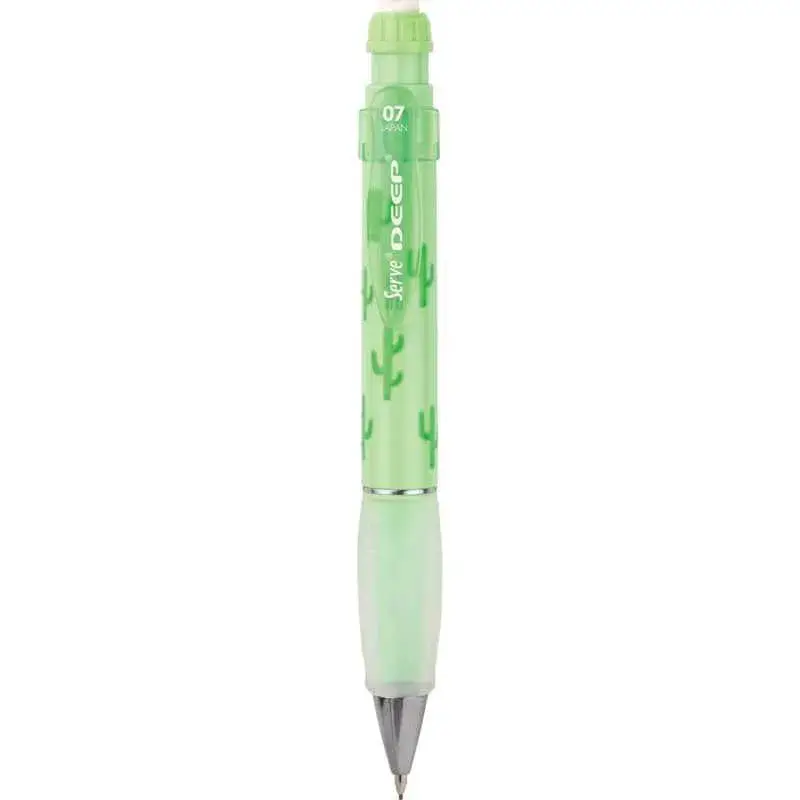 Serve Deep Doğa Desenli Kaktüs Figürlü Yeşil 0.7mm Versatil Uçlu Kalem - 1