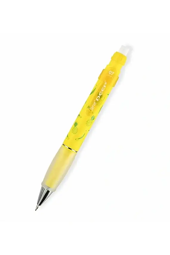Serve Deep Meyve Serisi Ananas Figürlü Neon Sarı 0.7 mm Versatil Uçlu Kalem - 1
