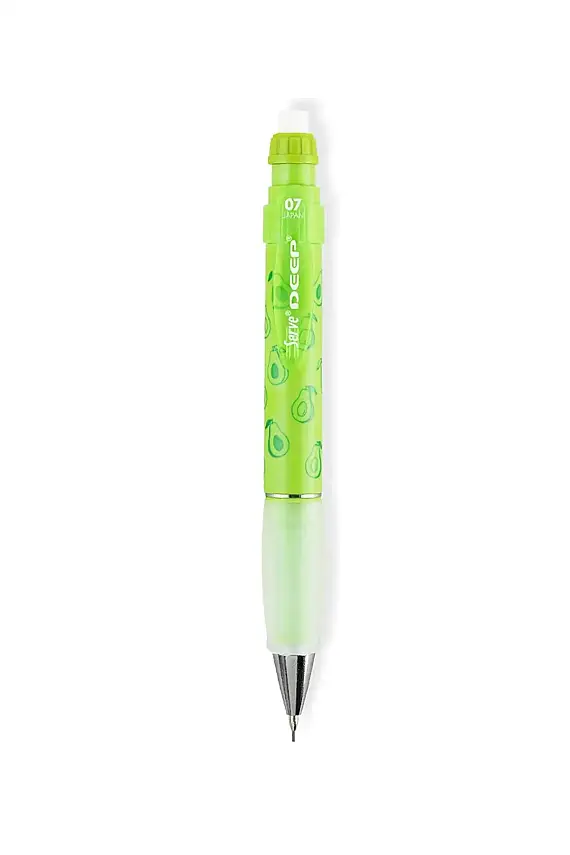Serve Deep Meyve Serisi Avokado Neon Figürlü Yeşil 0.7 mm Versatil Uçlu Kalem - 1