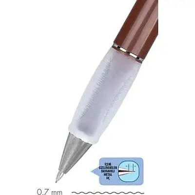 Serve Deep Toprak Serisi Kahverengi 0.7 mm Versatil Uçlu Kalem - Serve (1)