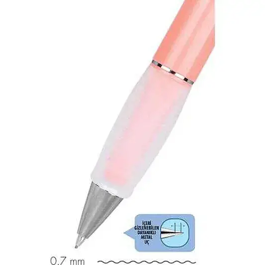Serve Deep Toprak Serisi Mercan 0.7 mm Versatil Uçlu Kalem - 4