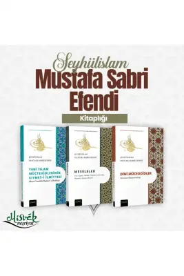 Şeyhülislam Mustafa Sabri Efendi Seti 3 Kitap - 1