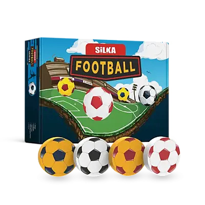 Silka Football Serisi Futbol Topu Desenli Silgi - 3