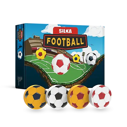 Silka Football Serisi Futbol Topu Desenli Silgi - 3