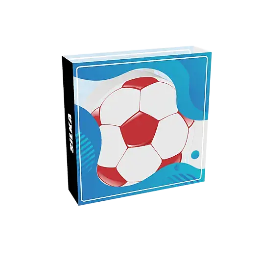 Silka Football Serisi Futbol Topu Desenli Silgi - 4