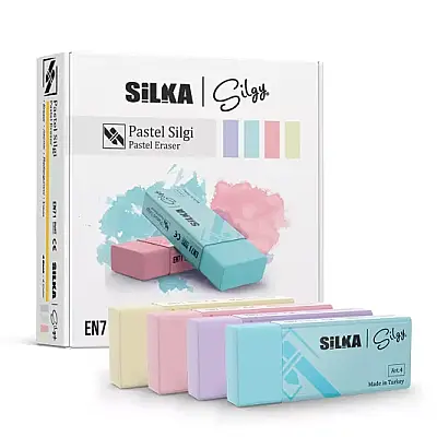 Silka Silgi Pastel Renk - 1