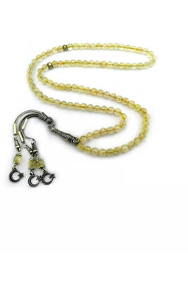 Sitrin Doğal Taş Tesbih 99luk - 6mm - Osmanlı Doğaltaş