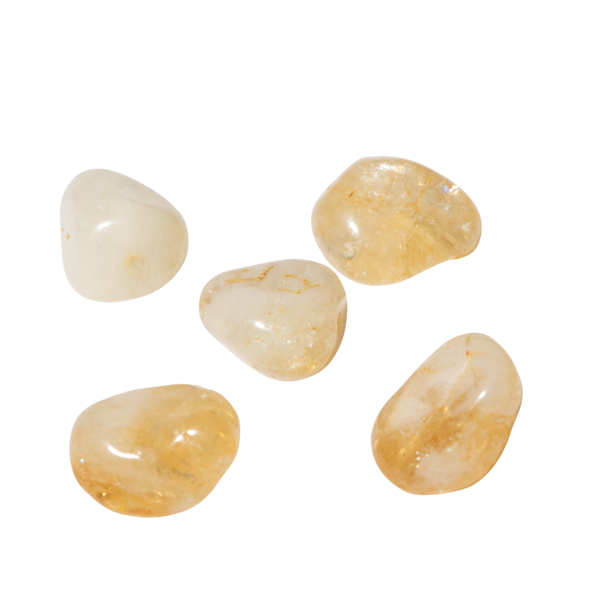 Sitrin Doğal Taş Tımbıl El Taşı - 4