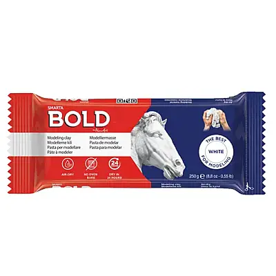 Smarta Bold Kil Hamuru Beyaz 250 gr - 1