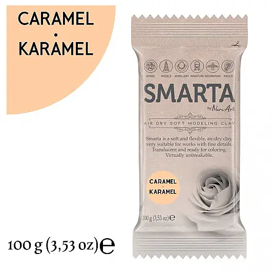 Smarta Modelleme Hamuru 100 Gr Karamel Renk - 3