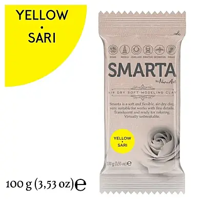Smarta Modelleme Hamuru 100 Gr Sarı Renk - 9