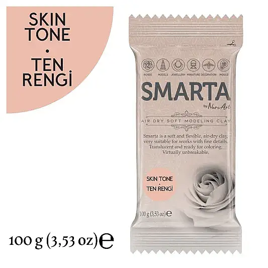 Smarta Modelleme Hamuru 100 Gr Ten Rengi - 1