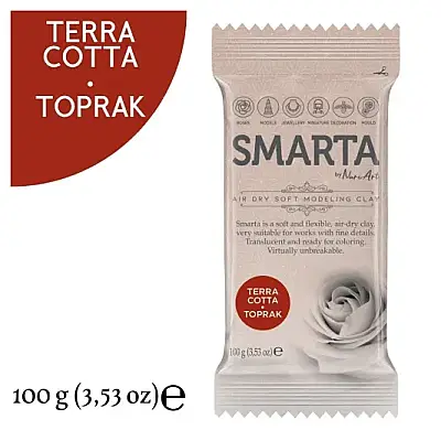 Smarta Modelleme Hamuru 100 Gr Toprak Renk - 8