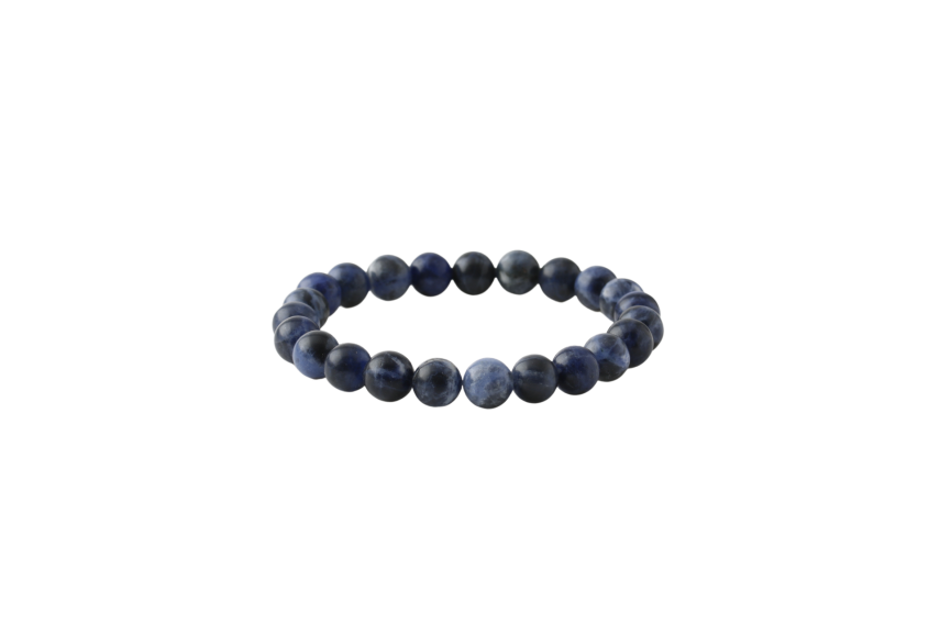 Sodalit 10mm Doğal Taş Bileklik - 1