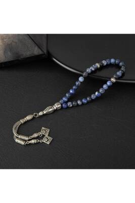 Sodalit Doğal Taş Tesbih 33lük - 6mm - 3