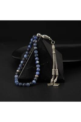 Sodalit Doğal Taş Tesbih 33lük - 6mm - 5