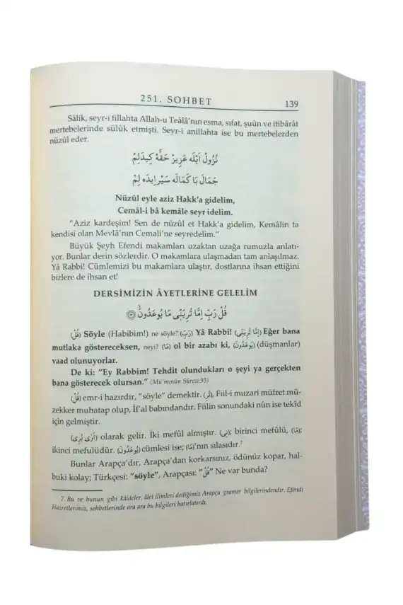 Sohbetler 9. Cilt - Deri - 3