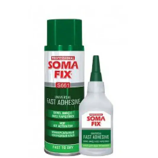 Somafix Genel Amaçlı Hızlı Yapıştırıcı Set 100 ml + 25 gr - 2