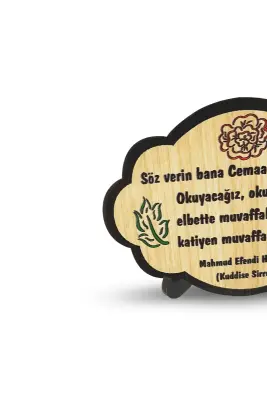 Söz Verin Bana Ahşap Magnet - Bemenda (1)