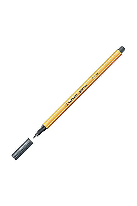 Stabilo 88 Point Keçe Uçlu Kalem Füme - 1