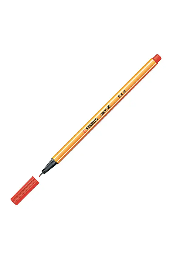 Stabilo 88 Point Keçe Uçlu Kalem Kızıl - 1