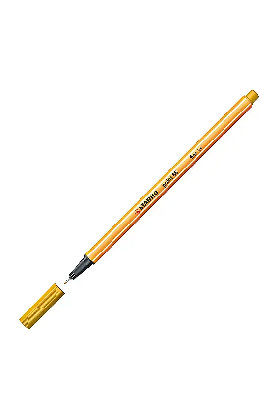 Stabilo 88 Point Keçe Uçlu Kalem Sarı - 1
