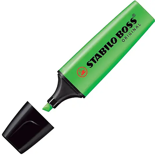 Stabilo Boss Original Fosforlu Kalem Yeşil - 2