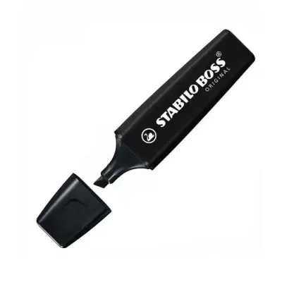 Stabilo Boss Original Nature Fosforlu Kalem Siyah - 1