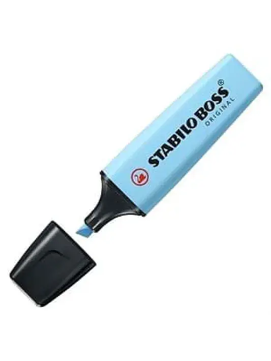 Stabilo Boss Original Pastel Fosforlu Kalem Esintili Mavi - 1