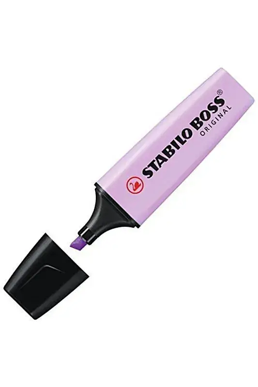 Stabilo Boss Original Pastel Fosforlu Kalem Lila - 1