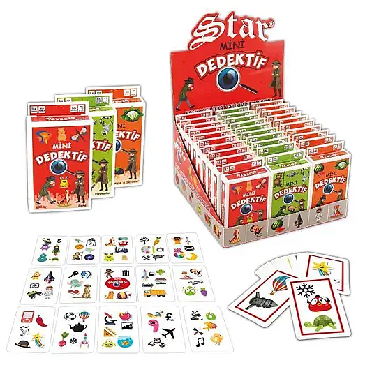 Star Mini Dedektif Oyun Kartları - 1