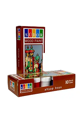 Südor Ahşap Boya Set 15 ml 10 Lu - 3