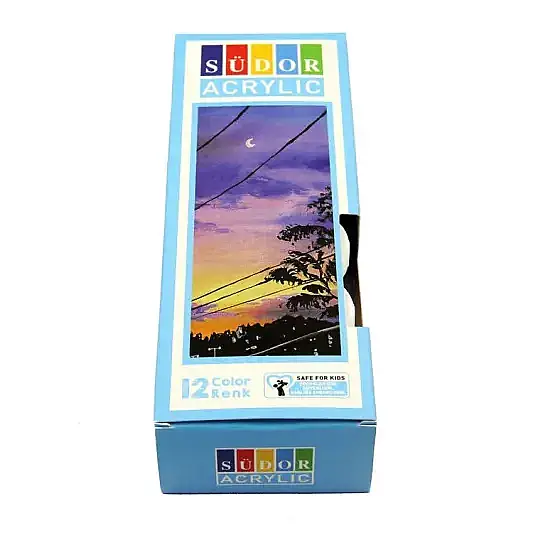 Südor Akrilik Boya Set 12 Renk 20 ml - 2