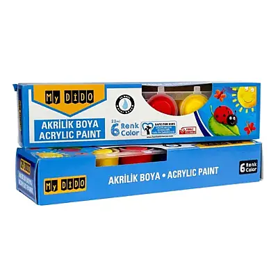 Südor My Dido Akrilik Boya Set 6 Renk 22 ml - 5