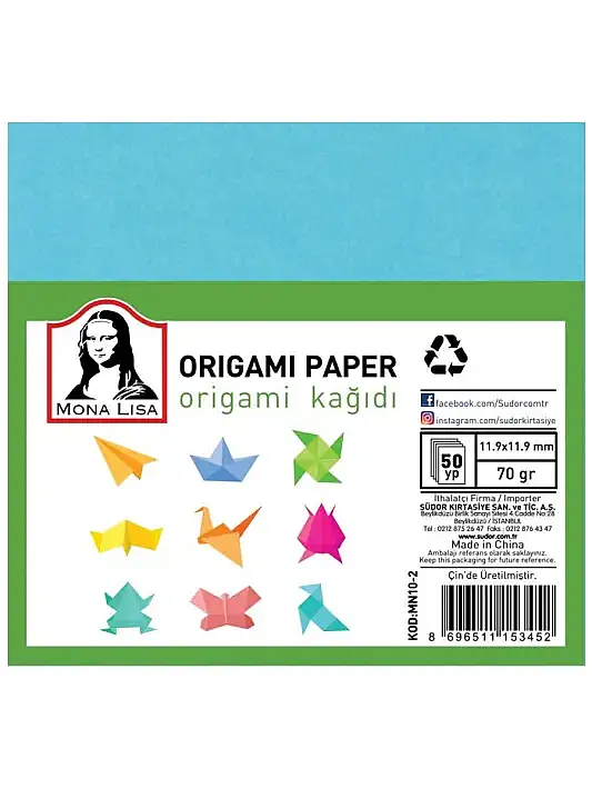 Südor Origami Kağıdı 50 Yp 9 x 9 cm - 2
