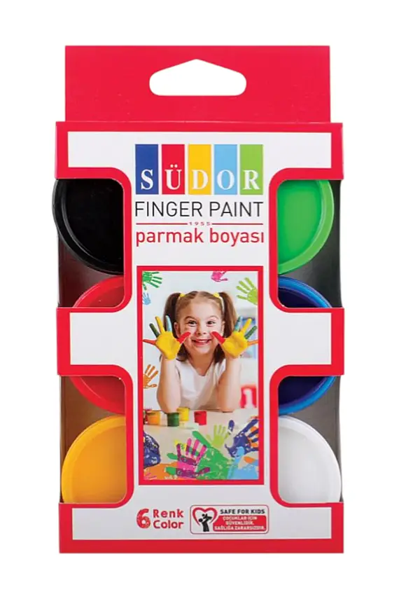 Südor Parmak Boyası Set 6 Renk 30 ml - 2