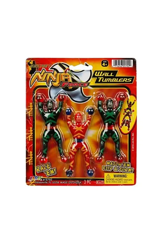Sunman Duvara Yapışan Taklacı Ninja 3 Lü - 1